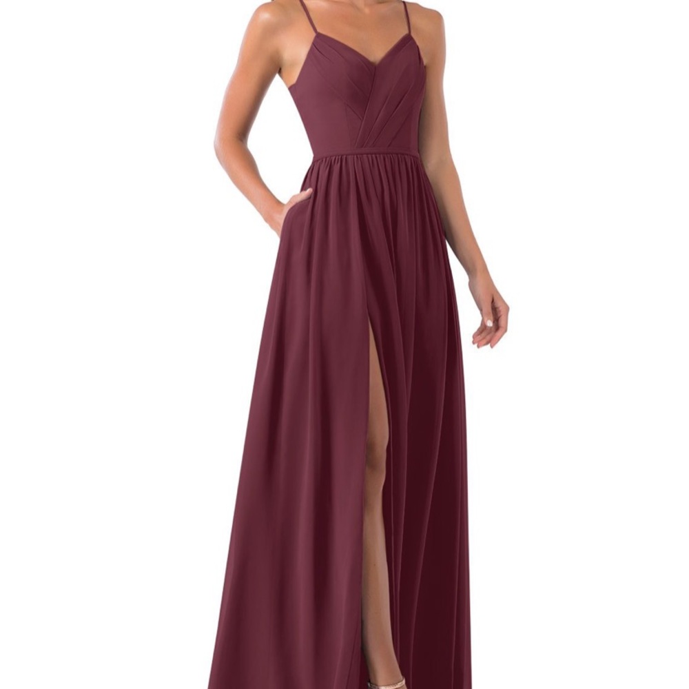COPY - Azazie Cora Cabernet Bridesmaid Dress